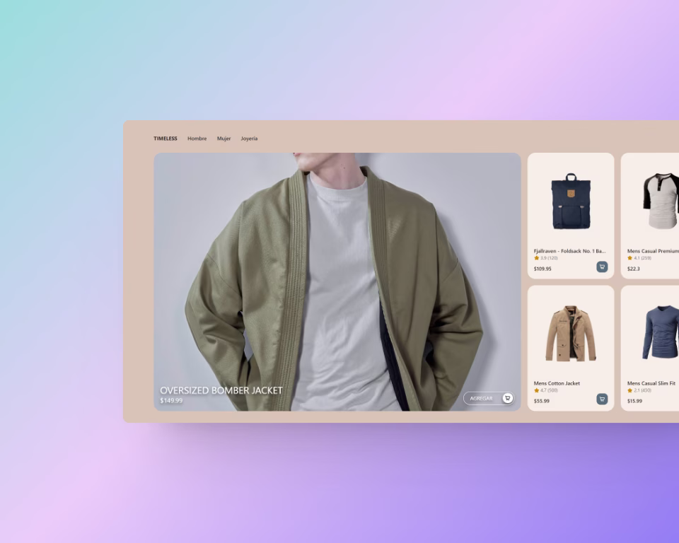 Imagen del proyecto Timeless